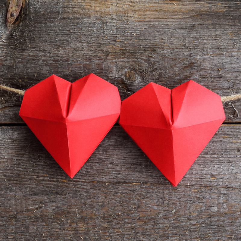 How to make an Origami Heart (2 Ways) - Kids Activities Blog