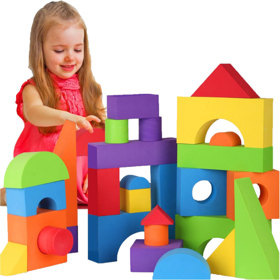 Large foam blocks: summer reading 2025 grand prize